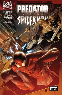 Paperback "Predator vs. Spider-Man" comic book by Licensed Publishing, featuring cover art with Predator and Spider-Man characters.