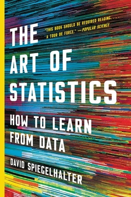 Paperback of "The Art of Statistics: How to Learn from Data" by Basic Books, featuring the book cover with title and author.