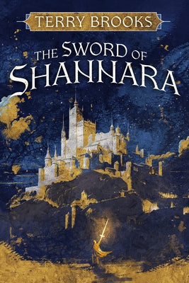 Paperback copy of The Sword of Shannara novel by Del Rey Books, showing the front cover with fantasy artwork.