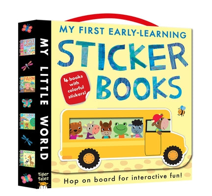 My First Early-Learning Sticker Books Boxed Set Novelty Tiger Tales