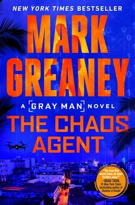 The Chaos Agent paperback book by Berkley Books showing a colorful, abstract cover design.
