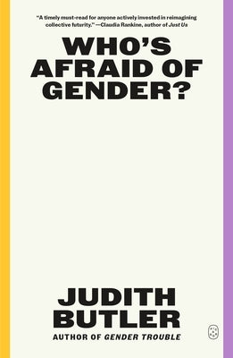 Who's Afraid of Gender? Paperback Picador USA