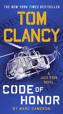 Mass market paperbound of Tom Clancy's Code of Honor by Berkley Books, featuring the book cover with bold title and author name.