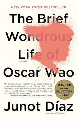 Paperback copy of The Brief Wondrous Life of Oscar Wao by Pulitzer Prize winner, published by Riverhead Books.
