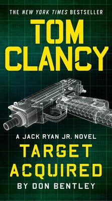 Cover of Tom Clancy Target Acquired mass market paperback by Berkley Books featuring military and espionage themes.