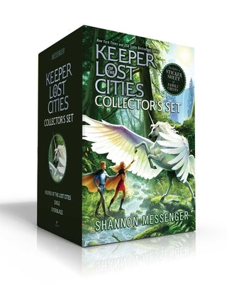 Keeper of the Lost Cities Collector's Set (Includes a Sticker Sheet of Family Crests) (Boxed Set): Keeper of the Lost Cities; Exile; Everblaze Paperback Aladdin Paperbacks