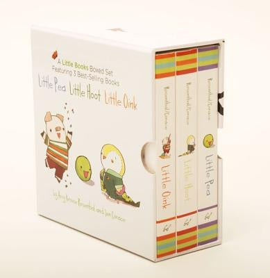 Little Books Boxed Set: Little Pea, Little Hoot, Little Oink: (Baby Board Books, Nursery Rhymes, Children's Book Sets, Nursery Books) Boxed Set Chronicle Books