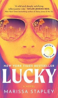 Cover image of the mass market paperback book "Lucky" by Simon & Schuster, showing the book's front cover design.