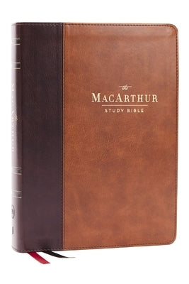 Lsb MacArthur Study Bible 2nd Edition: Unleashing God's Truth One Verse at a Time (Brown Leathersoft, Comfort Print, Thumb Indexed) Bible Thomas Nelson