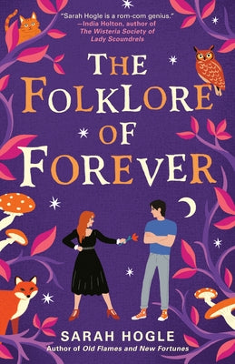 Paperback copy of The Folklore of Forever by Penguin Publishing Group with intricate cover art.