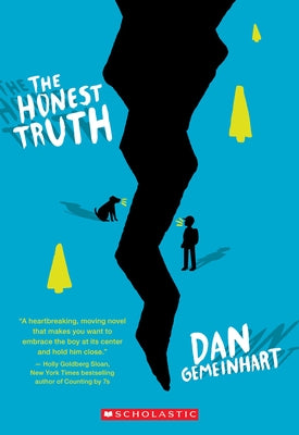 Paperback of The Honest Truth by Scholastic Press, featuring the book cover with title and author details.