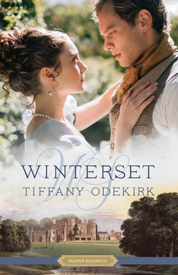 Shadow Mountain Winterset paperback book showing a cozy winter scene with snow and warm colors.