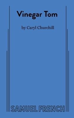 Paperback of Vinegar Tom play by Concord Theatricals, featuring the book cover with title and author details.