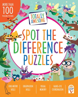 Totally Awesome Spot the Difference Paperback Cottage Door Press