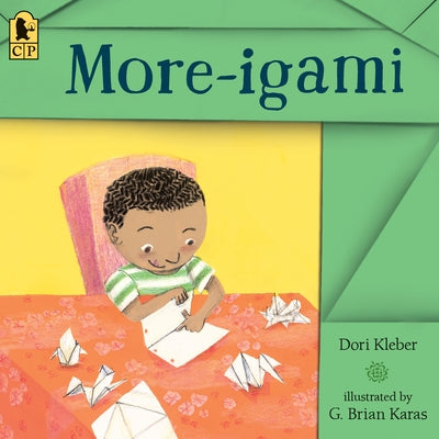 Paperback More-Igami book by Candlewick Press featuring intricate origami designs on the cover.