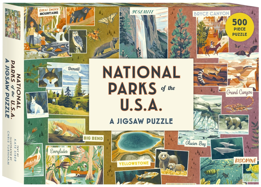 National Parks of the USA a Jigsaw Puzzle: 500 Piece Puzzle Other Kaddo