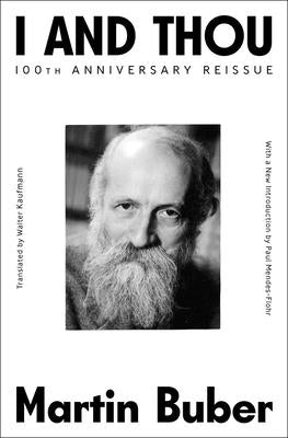 Paperback of "I and Thou" by Free Press, showing the front cover with title and author details.