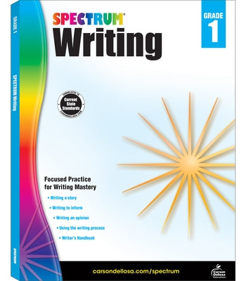 Spectrum Writing, Grade 1: Volume 35 Paperback Spectrum