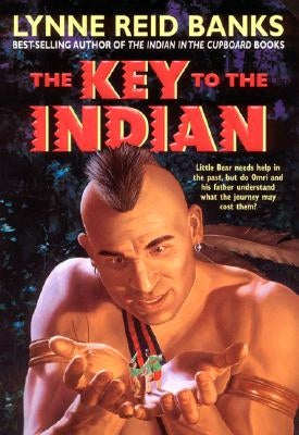 Paperback copy of "The Key to the Indian" by HarperCollins, showing the book cover with title and author details.