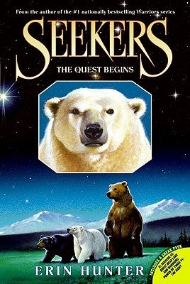 Paperback of Seekers #1: The Quest Begins by HarperCollins, featuring the book cover with title and illustration.