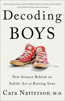 Paperback of "Decoding Boys" by Ballantine Books, featuring the book cover with title and author on a plain background.