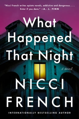 Paperback of "What Happened That Night" by William Morrow & Company, showing the book cover with title and author details.