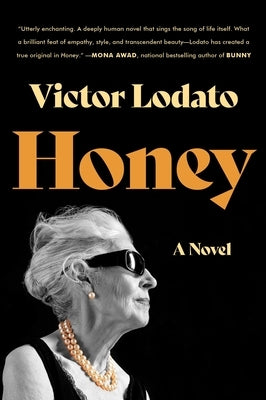 Paperback Harper Perennial honey book with a yellow cover and honeybee illustration on the front.
