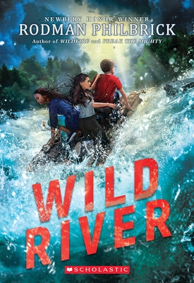 Paperback of Wild River from the Wild Series by Scholastic Inc., featuring a cover illustration of a river landscape.