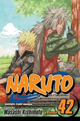 Paperback Naruto Vol. 42 manga book by Viz Media featuring colorful cover art with Naruto Uzumaki and characters.