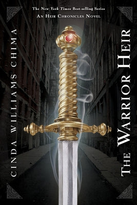 Paperback copy of The Warrior Heir by Little, Brown Books for Young Readers, showing the front cover with artwork and title.