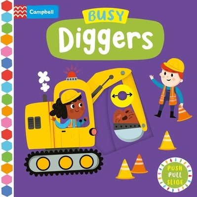 Busy Diggers Board Book Campbell Books