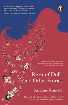 Paperback of River of Dolls and Other Stories by Penguin Books, featuring a colorful cover with artistic illustrations.