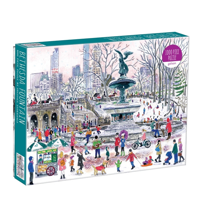 Michael Storrings Bethesda Fountain 1000 Piece Puzzle Other Galison