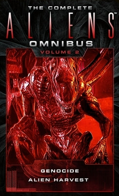 Mass market paperbound of The Complete Aliens Omnibus, Volume Two by Titan Books UK, featuring cover art with alien imagery.