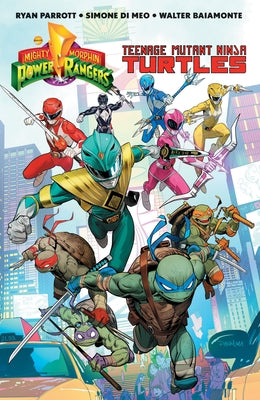 Mighty Morphin Power Rangers/Teenage Mutant Ninja Turtles by Parrott, Ryan