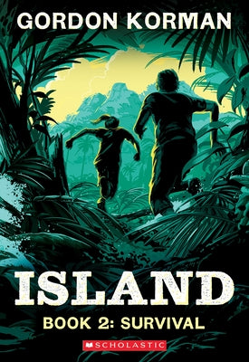 Paperback of Survival from the Island Trilogy by Scholastic Inc., showing the book cover with title and island-themed artwork.