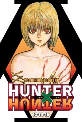 Hunter X Hunter 3-in-1 Edition Vol. 5 paperback comic book from Viz Media, featuring volumes 13, 14, and 15.