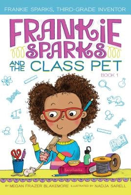 Paperback of Frankie Sparks and the Class Pet by Aladdin Paperbacks featuring colorful cover art with a classroom scene and playful illustrations.