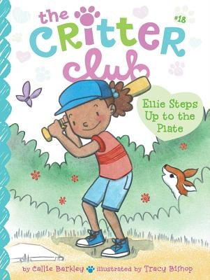 Paperback of Ellie Steps Up to the Plate by Little Simon, featuring colorful book cover illustration with children playing baseball.