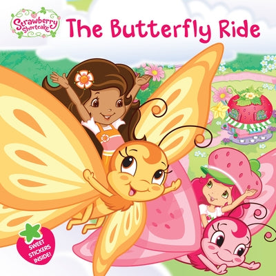 Paperback copy of The Butterfly Ride by Penguin Young Readers Licenses, featuring colorful butterfly illustrations on the cover.