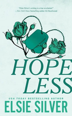Paperback of "Hopeless" by Bloom Books, featuring a cover with artistic design and title text, displayed on a plain background.