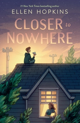 Paperback of "Closer to Nowhere" by Nancy Paulsen Books, featuring a book cover with colorful artwork and title text.