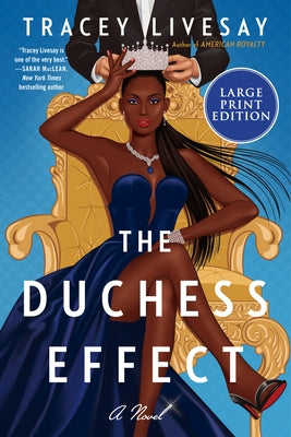 William Morrow Large Print Duchess Effect paperback book with a cover featuring elegant artwork.