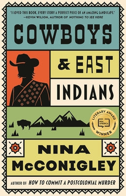 Vintage paperback of Cowboys and East Indians: Stories, featuring a colorful cover with illustrated Western and Indian imagery.