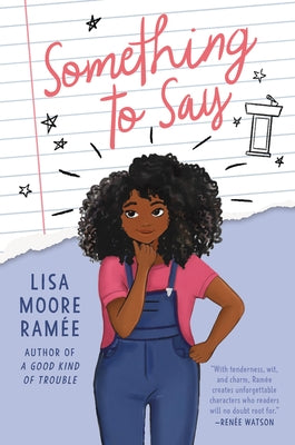 Paperback "Something to Say" by HarperCollins, showing the book cover with title and author text visible.