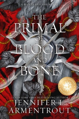 Paperback of The Primal of Blood and Bone Special Edition, a Blood and Ash novel by Blue Box Press, with intricate cover art.