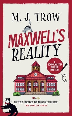 Paperback of Maxwell's Reality cozy mystery by Joffe Books Ltd, showing the book cover with title and author details.