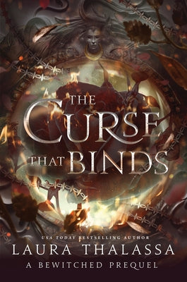 Paperback of The Curse That Binds by Bloom Books, featuring the alternate cover of the Bewitched novel with mystical artwork.