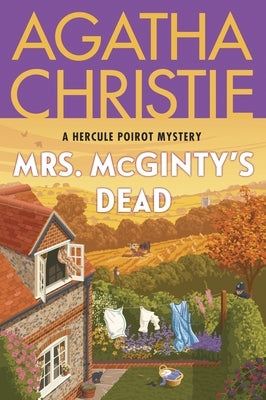 Paperback of Mrs. McGinty's Dead: A Hercule Poirot Mystery by William Morrow & Company, showing the book cover with title and author.