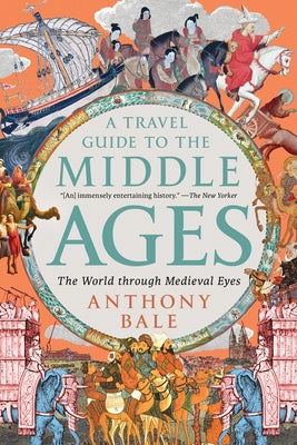 Paperback travel guide titled "A Travel Guide to the Middle Ages" by W. W. Norton & Company, depicting medieval illustrations.